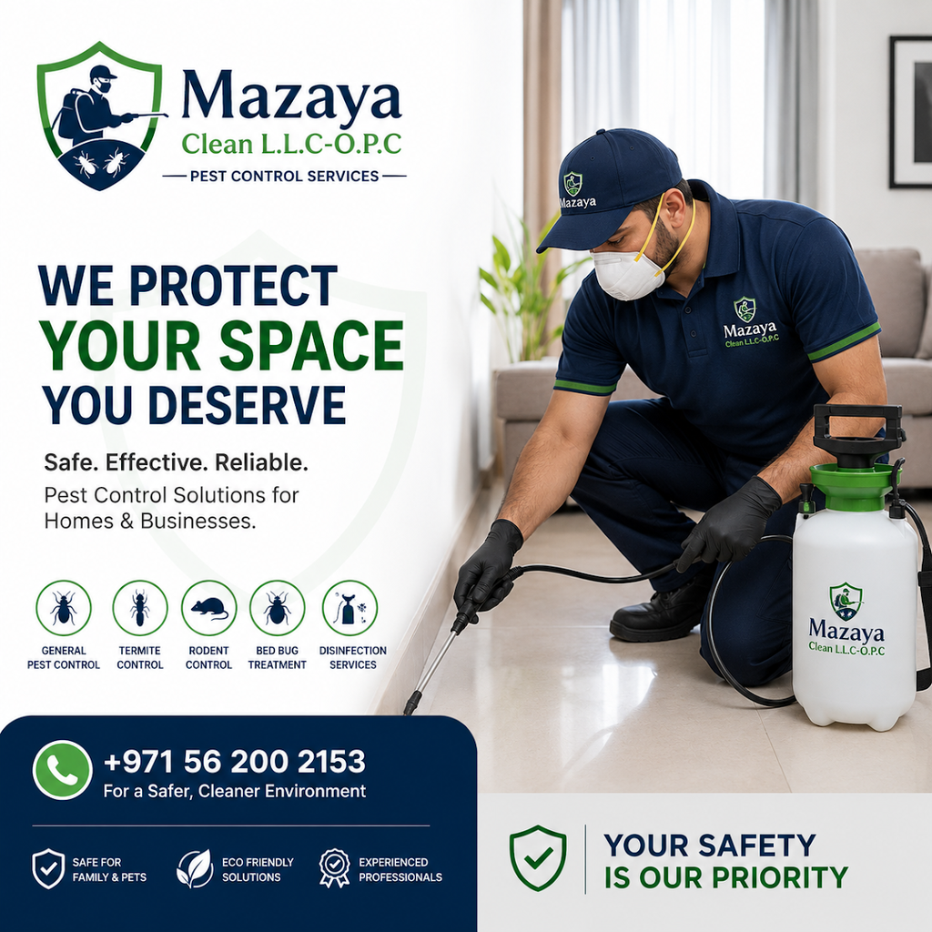 Mazaya Clean LLC — pest control in Abu Dhabi, photo 1